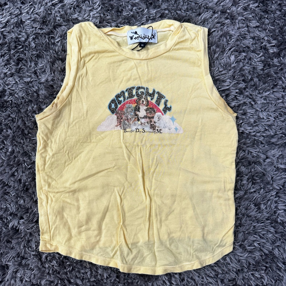 Omighty yellow baby tank